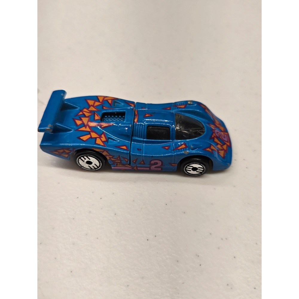 Hot Wheels Sol-Aire CX4 Blue 1983 Vintage Diecast Race Car Mattel Malaysia